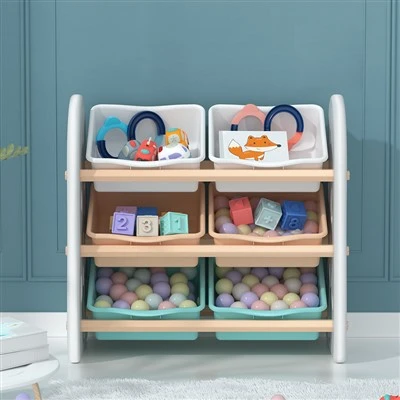 Armazenamento organizador de brinquedos
